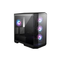 MSI MAG PANO M100R PZ TEMPERLİ CAM 3X120MM 1X120MM ARGB FAN MATX GAMING BİLGİSAYAR KASASI SİYAH