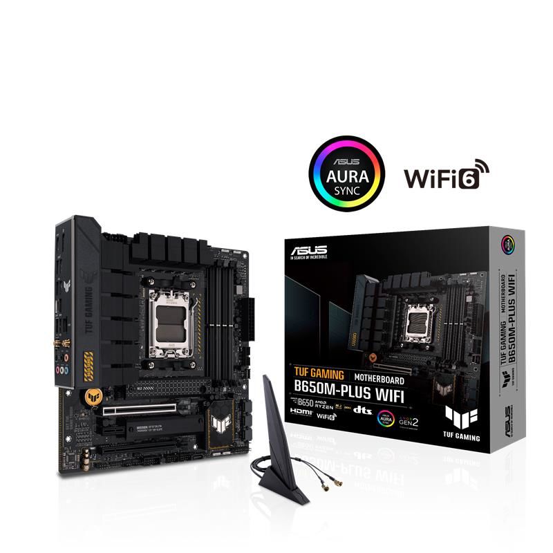 MSI B650M GAMING PLUS WIFI DDR5 6400MHZ 1XHDMI 1XDP 2XM.2 USB 3.2 AM5 MATX (AMD AM5 8000/ 7000 SERİS İŞLEMCİ UYUMLU )