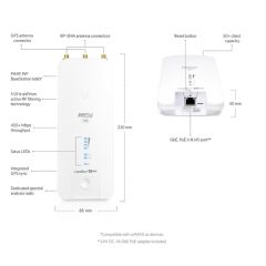 UBNT RP-5AC-GEN2 ROCKET PRISM 5AC 5GHZ 500MBPS PTP/PTMP DIŞ ORTAM ACCESS POINT