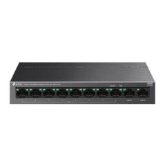 TP-LINK LS110P 10 PORT 10/100MBPS 8-PORT POE+ 96W MASAÜSTÜ SWITCH