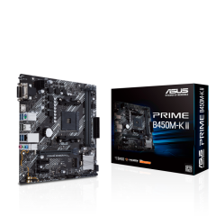 ASUS PRIME B450M-K II DDR4 4400MHZ 1XVGA 1XHDMI 1XDVI 1XM.2 USB 3.2 MATX AM4 (2. VE 1.NESİL İŞLEMCİ UYUMLU)