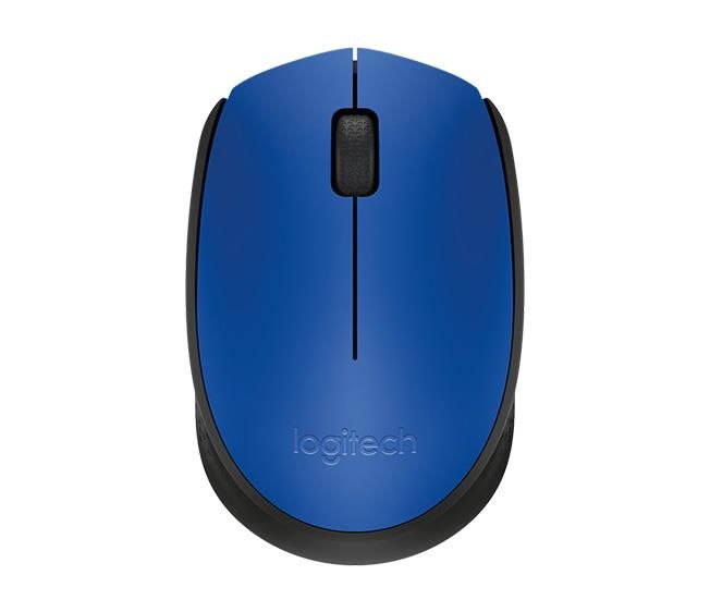 LOGITECH M171 KABLOSUZ USB MOUSE MAVİ 910-004640